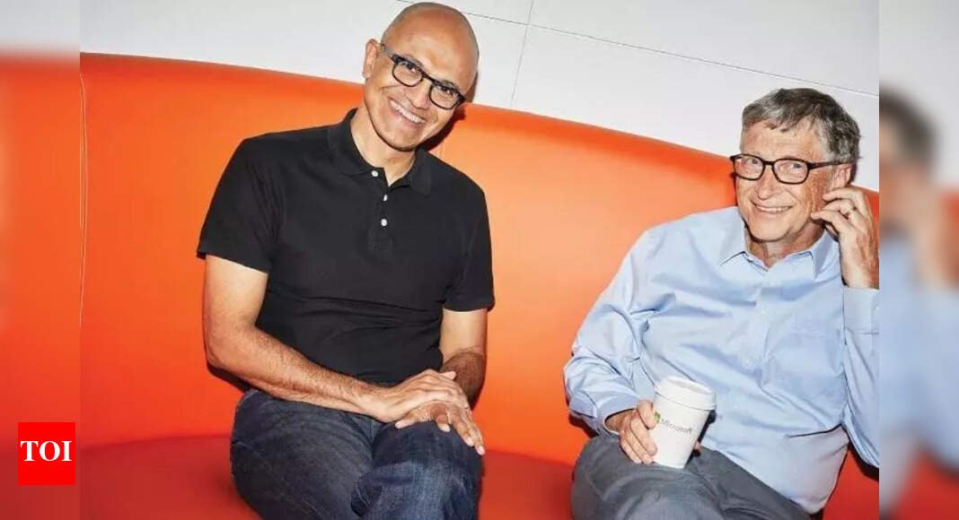satya-nadella-on-microsoft’s-future:-bill-gates’-vision-‘no-longer-enough’