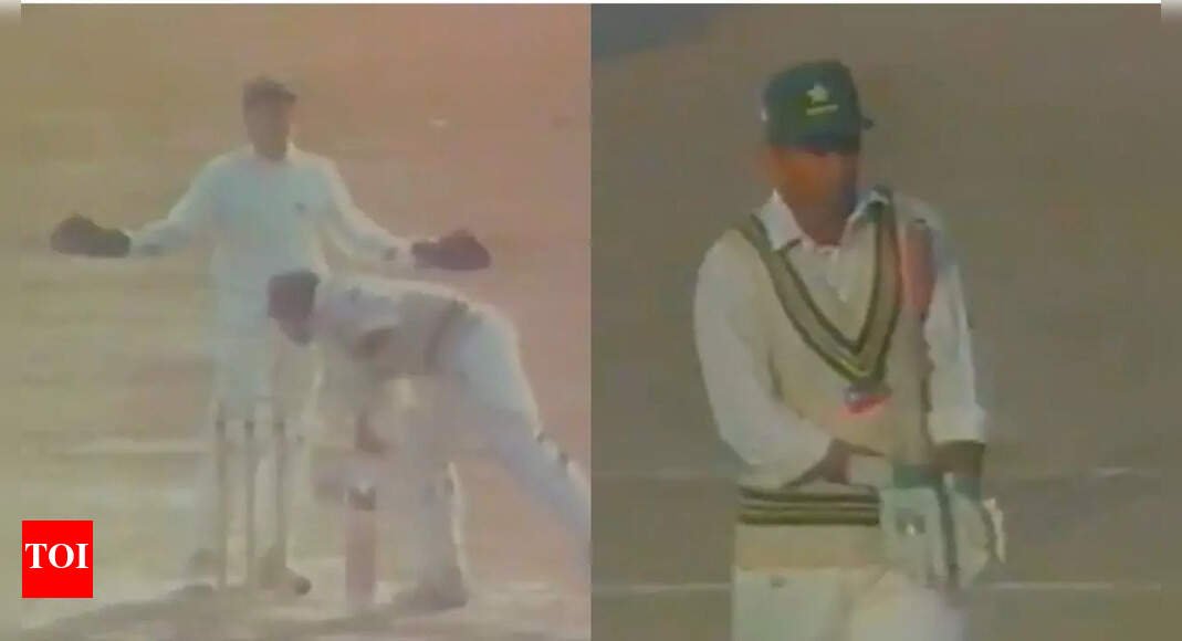 typical-90s-cricket-in-pakistan:-when-basit-ali-tried-to-outsmart-everyone-after-being-bowled-–-watch