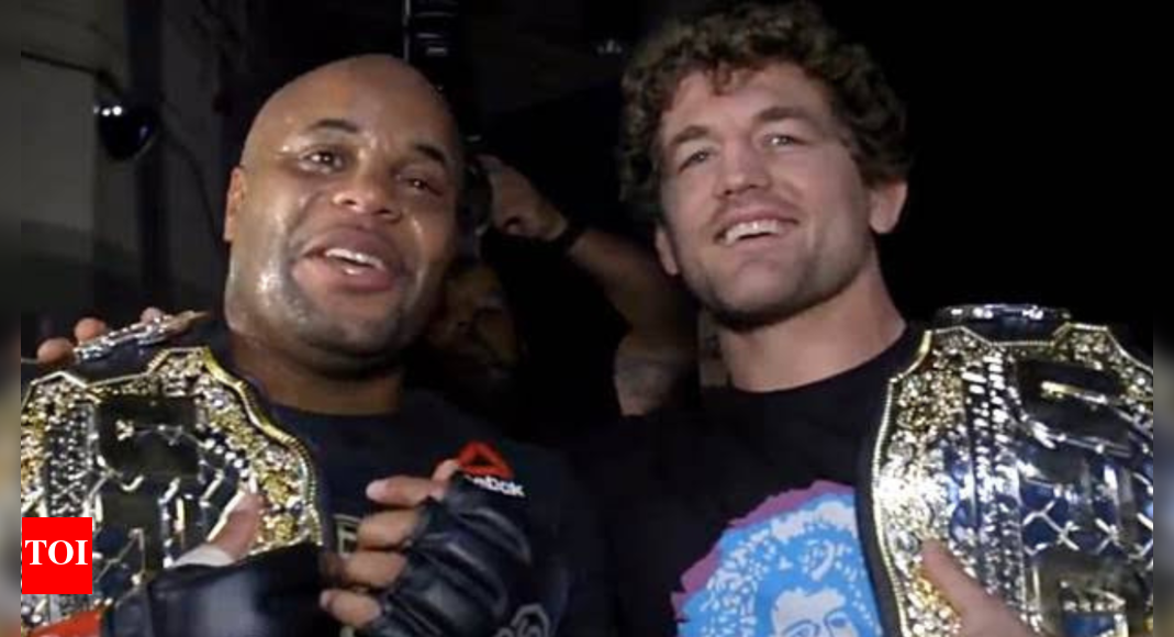 ben-askren-shows-recovery-as-daniel-cormier-joins-him-for-disc-golf-in-wisconsin