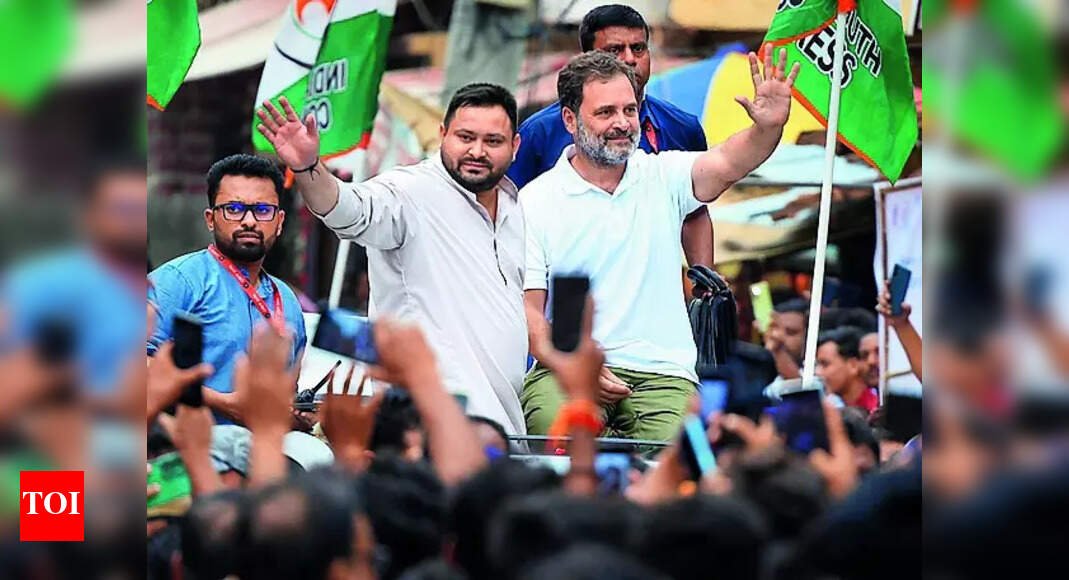 oppn-show-of-strength-in-bihar-as-allies-join-rahul’s-‘vote-adhikar-yatra’