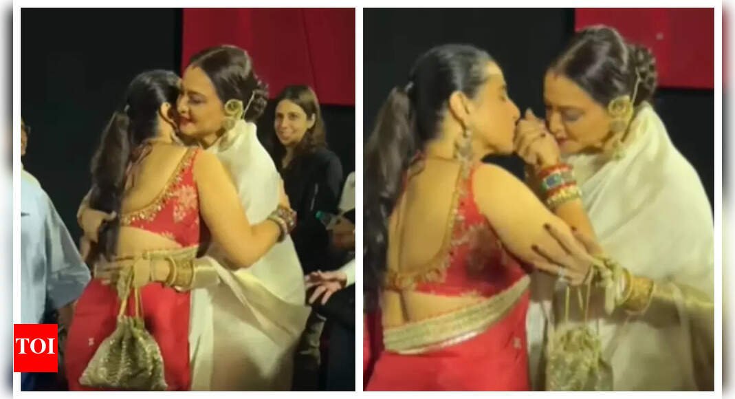 20-years-of-parineeta:-vidya-balan-and-rekha’s-warm-hug-and-kiss-steal-the-spotlight-at-the-re-release-event