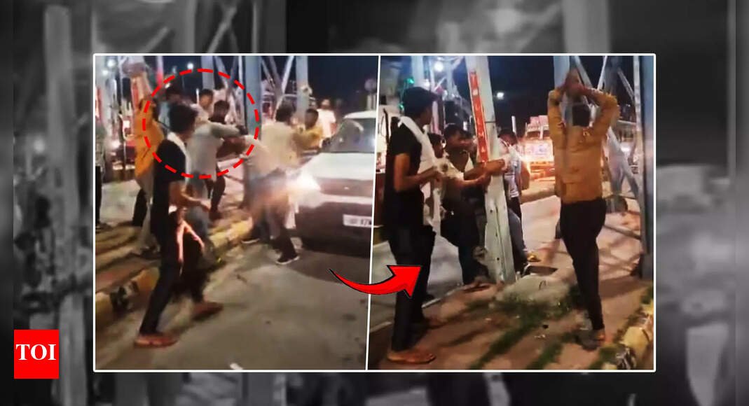 army-jawan-on-way-back-to-srinagar-tied-to-pole,-thrashed-at-meerut-toll-plaza