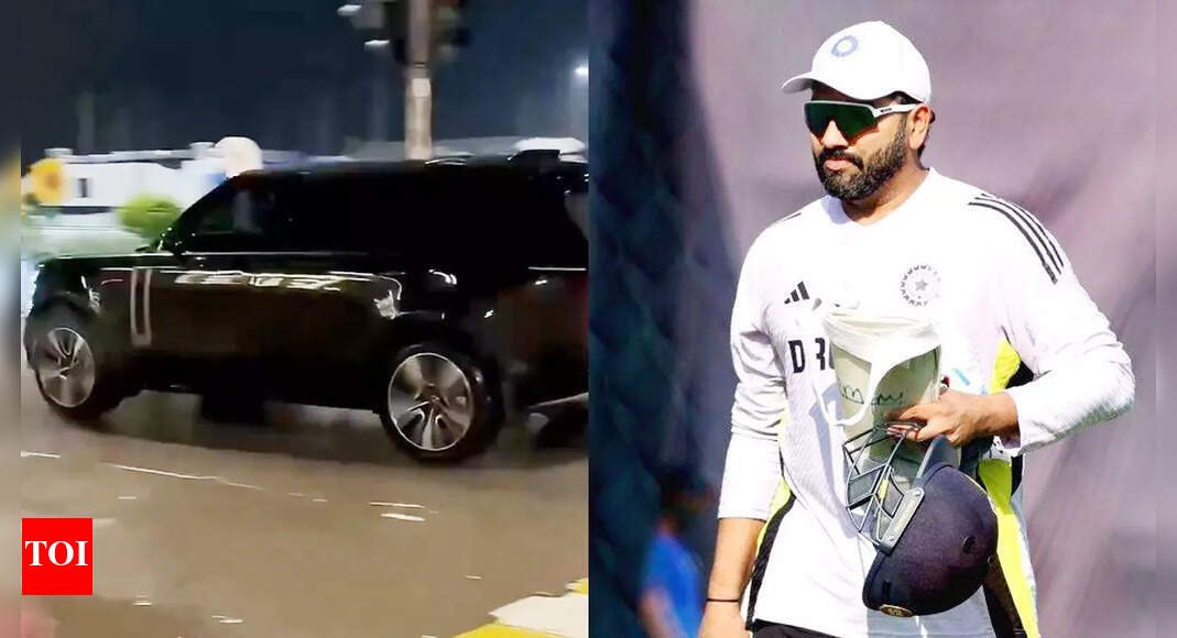 rohit-sharma-beats-rain,-takes-his-favourite-car-for-a-spin-in-mumbai-–-watch