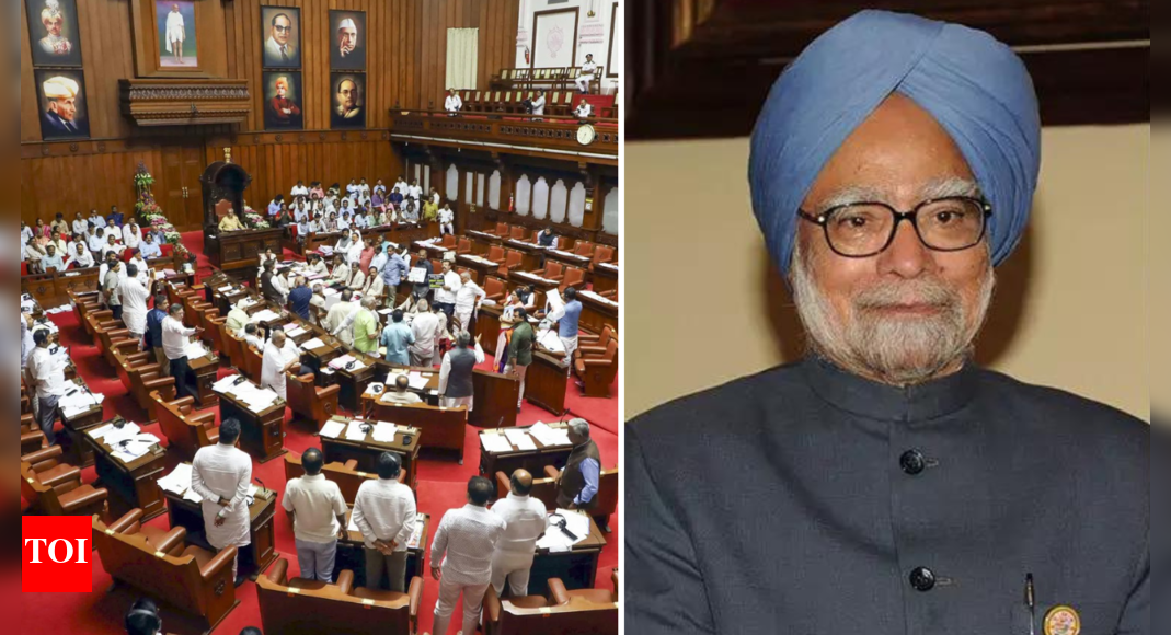 karnataka:-bengaluru-city-university-to-carry-manmohan-singh’s-name;-bill-passed-in-assembly
