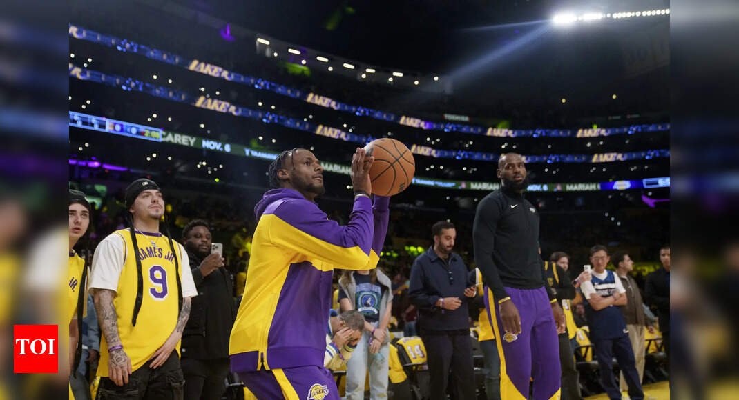 lakers-trade-rumor:-could-lebron-and-bronny-be-dealt-in-a-blockbuster-for-$186-million-to-bolster-team-around-luka-doncic-in-blockbuster-5-team-proposal?