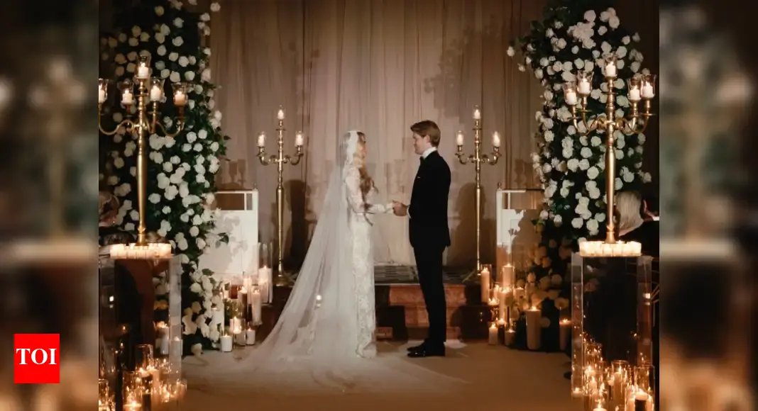 “the-most-beautiful-bride’:-leon-draisaitl’s-wife-celeste-desjardins-reacts-to-warren-foegele-and-alexandra-servos’-toronto-wedding