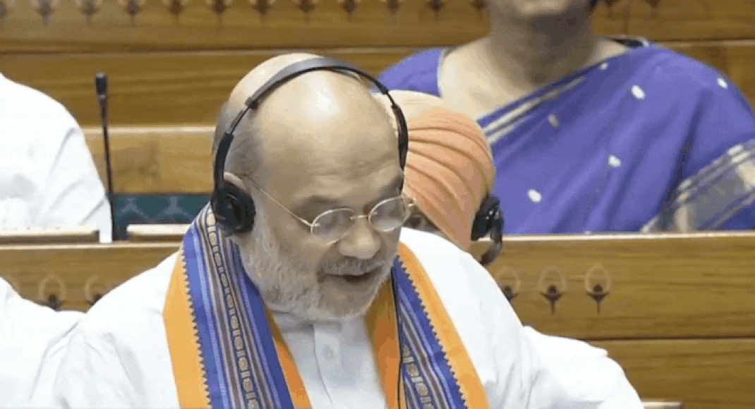 monsoon-session:-oppn-mps-tear-copies-of-three-key-bills;-throw-bits-of-paper-at-amit-shah