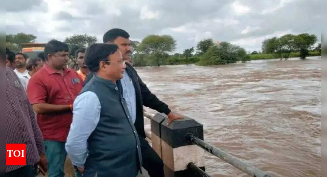 karnataka-rains:-flood-like-situation-at-krishna-river-basin;-relief-centres-set-up