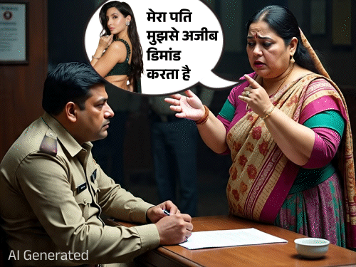 मेरे-साथ-रहना-है,-तो-नोरा-फतेही-जैसा-फिगर-बनाओ:गाजियाबाद-में-पत्नी-बोली-पति-रोज-2-घंटे-जिम-कराता-है,-खाना-तक-नहीं-देता