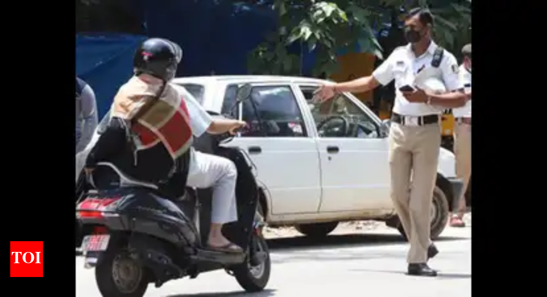 karnataka-announces-50%-concession-on-pending-traffic-e-challan-fines