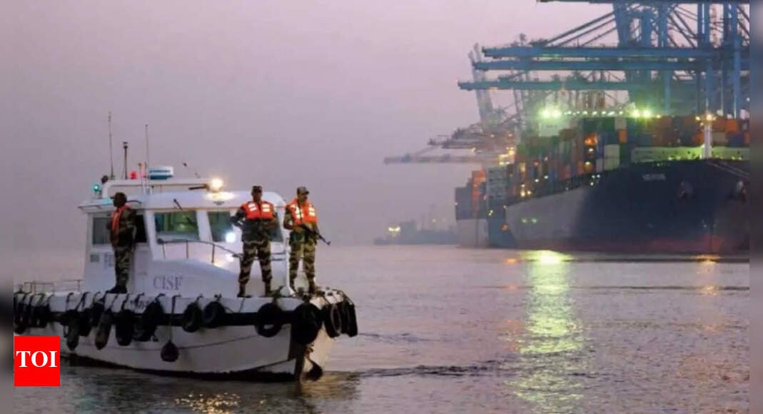 cisf-trains-private-guards-at-smaller-ports;-focus-on-threat-identification,-response,