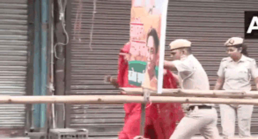 days-after-attack:-ruckus-at-cm-rekha-gupta’s-delhi-event;-two-detained