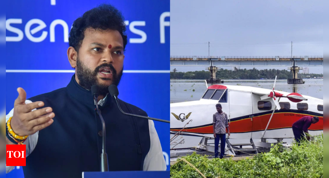 centre-to-restart-seaplane-services-by-october:-two-routes-planned-initially-with-simplified-guidelines,-says-aviation-minister-naidu