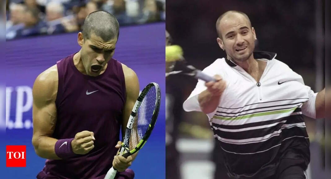 us-open-2025:-carlos-alcaraz’s-buzz-cut-vs-andre-agassi’s-bald-era-–-what-is-similar,-what-is-not