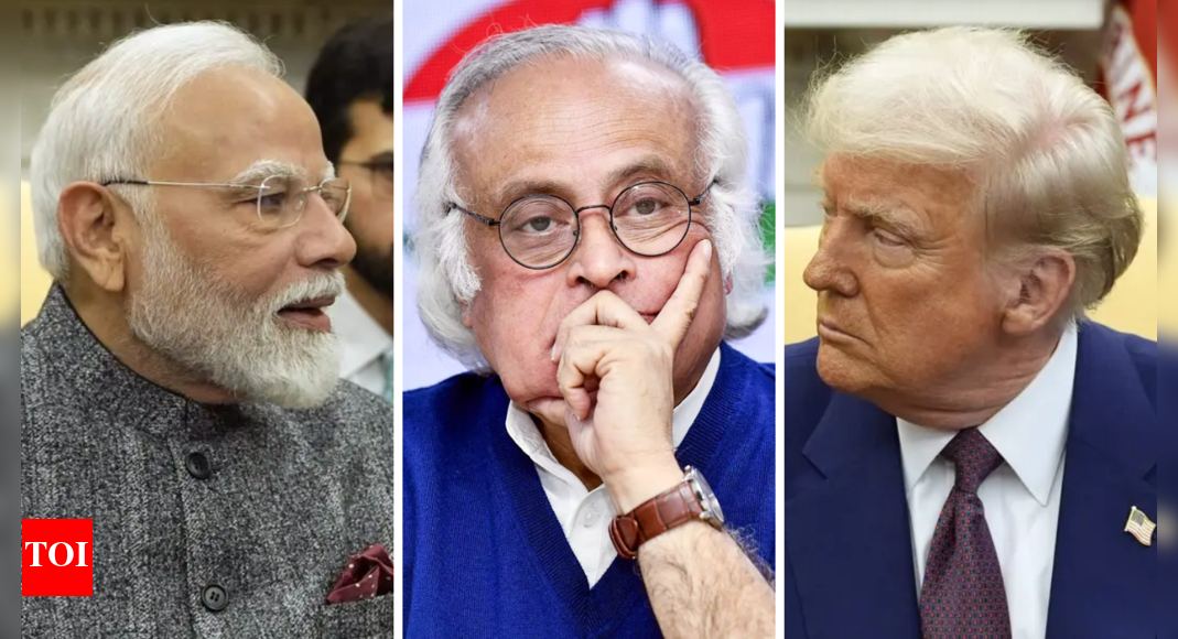 ‘mega-has-become-maha-headache-for-india’:-congress-slams-pm-modi-on-trump’s-tariffs