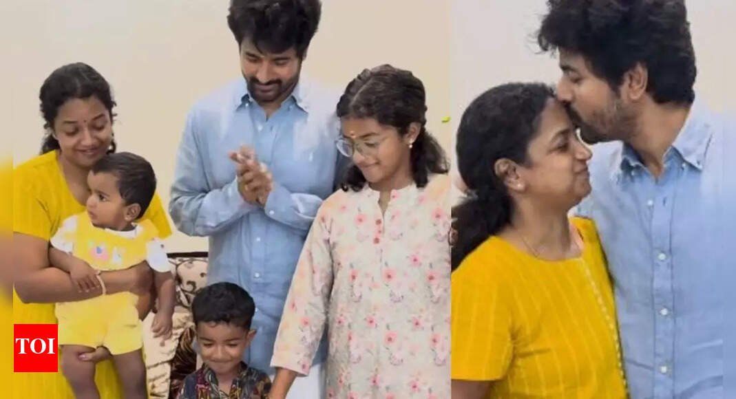 sivakarthikeyan-celebrates-15-years-of-marriage-life-with-wife-aarthi,-adorable-family-moment-steals-heart,-in-pics