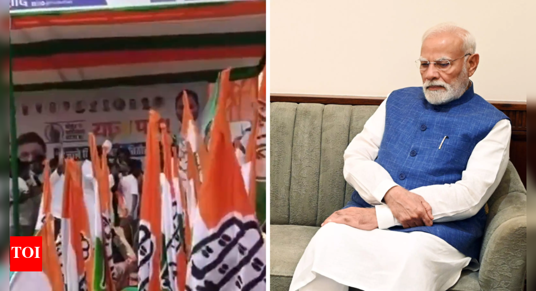 ‘politics-at-its-lowest’:-bjp-tears-into-rahul,-tejashwi-after-abuses-hurled-at-pm-modi,-his-mother-at-bihar-rally;-video-sparks-row