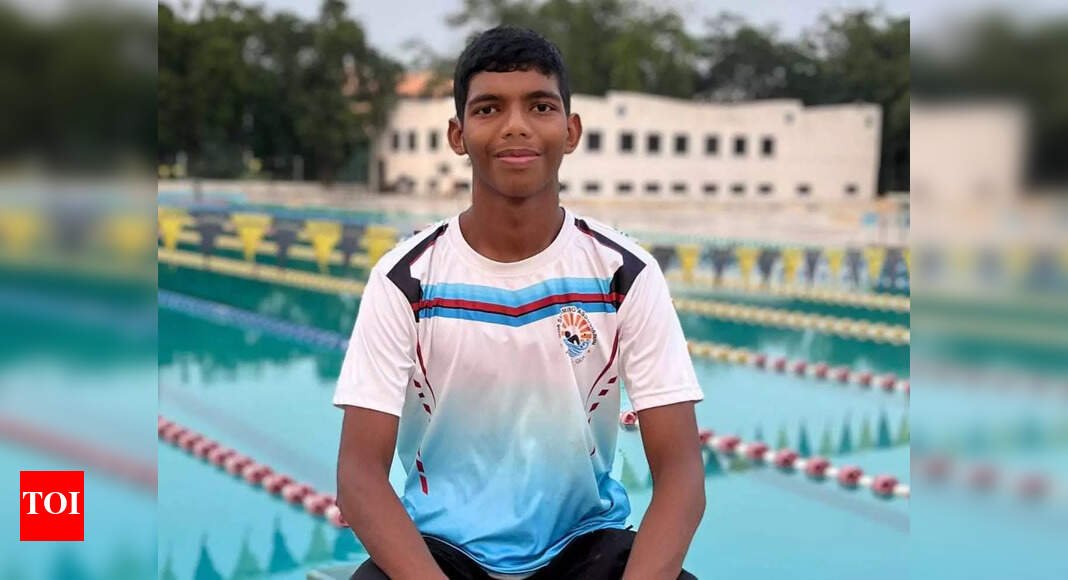 once-scared-of-water,-swimmer-aahil-is-state’s-first-to-head-to-deaflympics