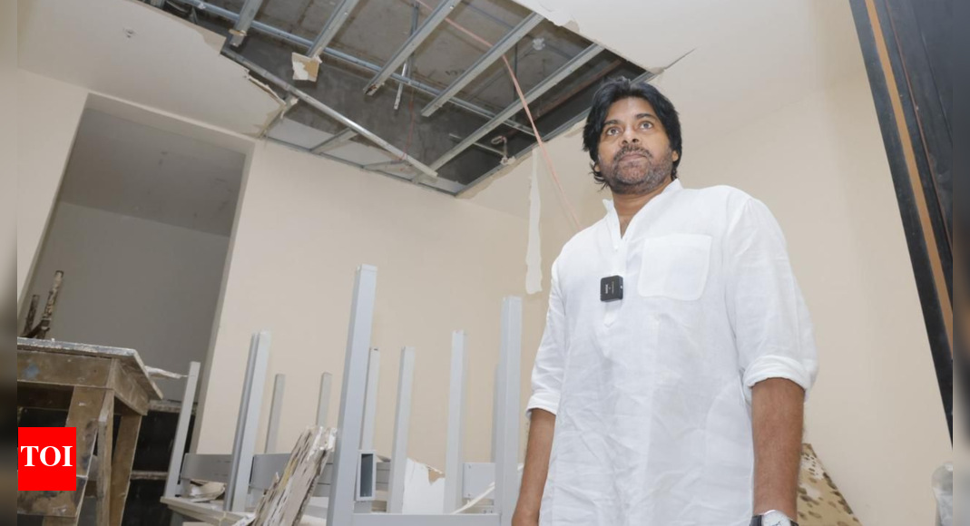 pawan-kalyan-visits-rushikonda-palace,-slams-jagan-govt-over-mismanagement;-3-of-7-blocks-incomplete,-proposes-tourism-revival