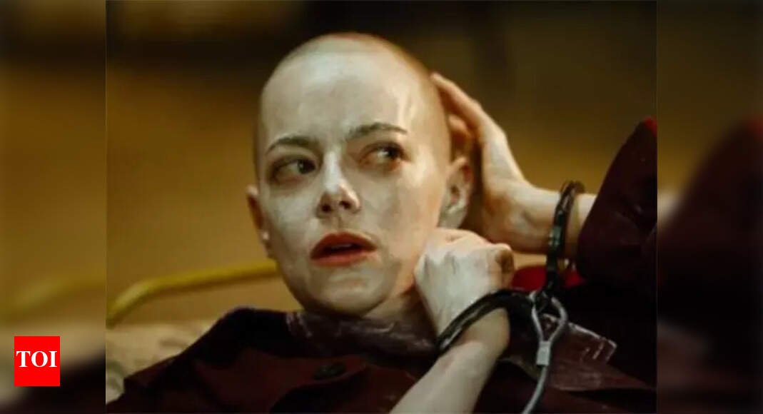 ‘bugonia’-trailer:-emma-stone-makes-dramatic-entry-in-bald-look,-trying-to-convince-that-she’s-not-an-alien