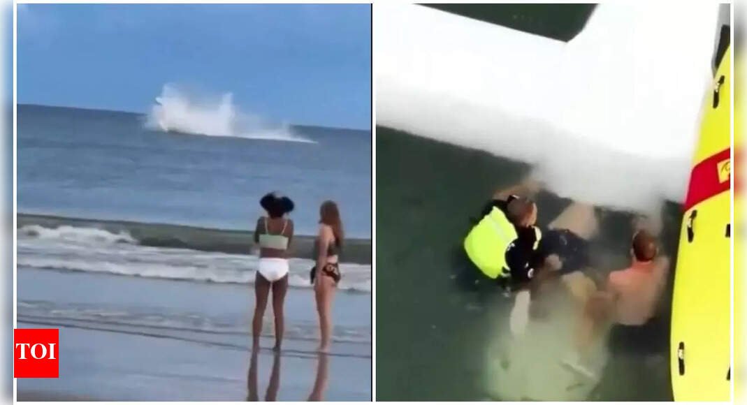 ‘oh-my-god!’-pilot-rescued-in-30-seconds-after-dramatic-plane-crash-off-oak-island-watch