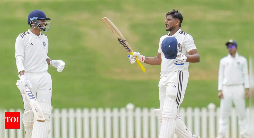 duleep-trophy:-yash-dhull,-ankit-kumar-hit-tons;-north-zone-close-in-on-last-four-clash-against-south-zone