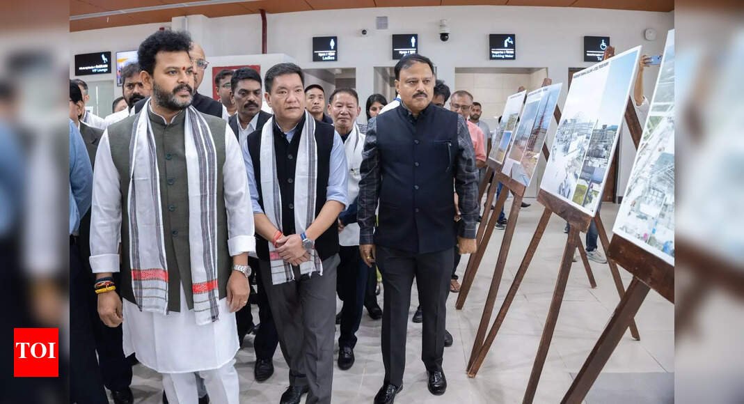 union-minister-rammohan-naidu-unveils-new-terminal-at-donyi-polo-airport-to-enhance-northeast-air-connectivity