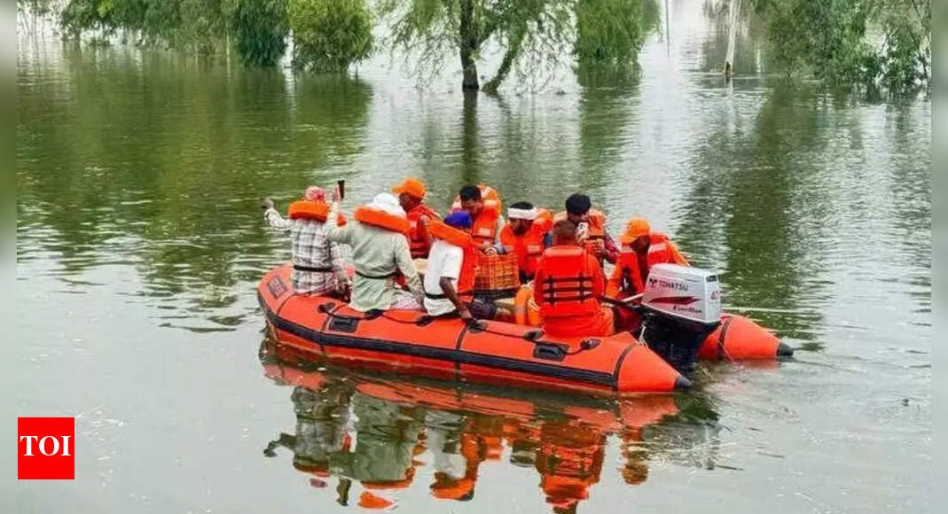 punjab-floods:-cm-mann-catches-fever,-skips-tour-of-affected-areas;-toll-43