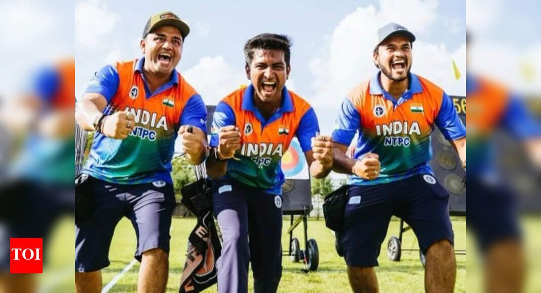 world-archery-c’ships:-historic!-india-compound-team-wins-first-ever-gold