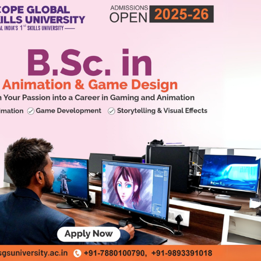 इम्पैक्ट-फीचर:sgsu-में-एनिमेशन,-vfx-और-गेम-डिजाइन-सीखें;-क्रिएटिविटी-से-करिअर-बनाने-के-लिए-सीखें-बेस्ट-स्किल,-सीटें-सीमित,-आज-ही-अप्लाई-करें