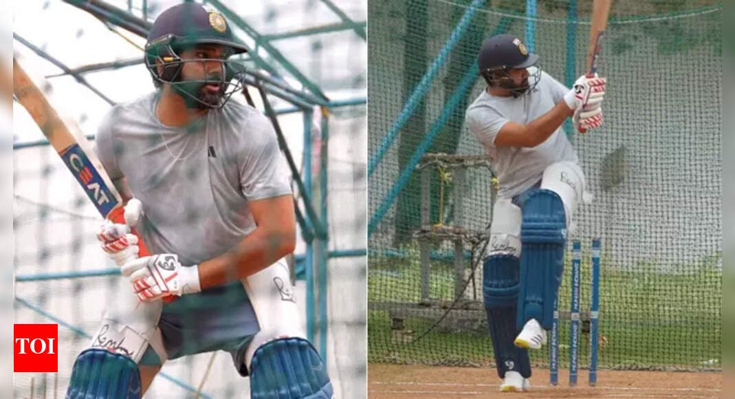 ‘i-am-here-again’:-rohit-sharma-shows-match-readiness-in-nets-–-watch