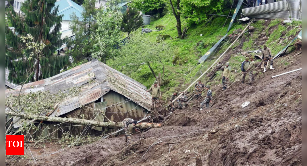 sikkim-landslide:-four-dead,-three-missing-in-yangthang;-rescue-ops-under-way