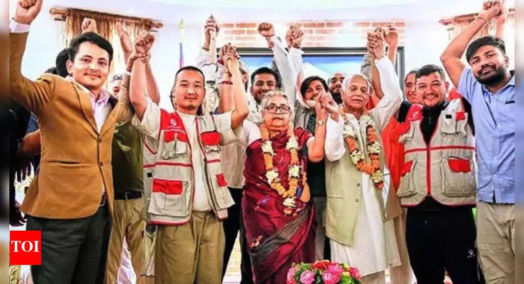 nepal-unrest:-interim-pm-sushila-karki-has-strong-ties-with-bhu;-husband-linked-to-1973-hijacking