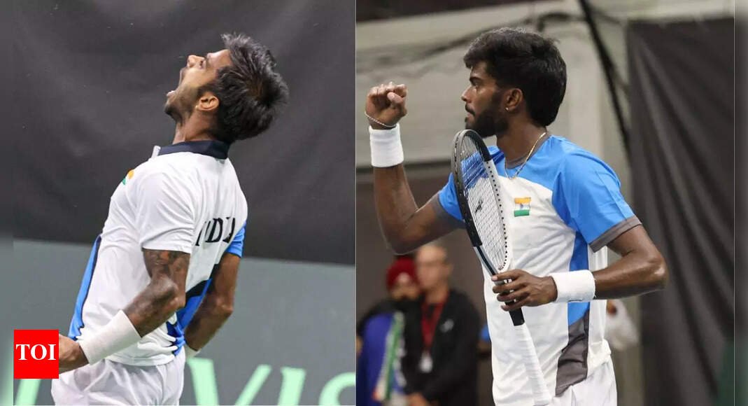 india-stuns-switzerland:-d.-suresh-and-sumit-nagal-give-2-0-lead-in-world-group-i