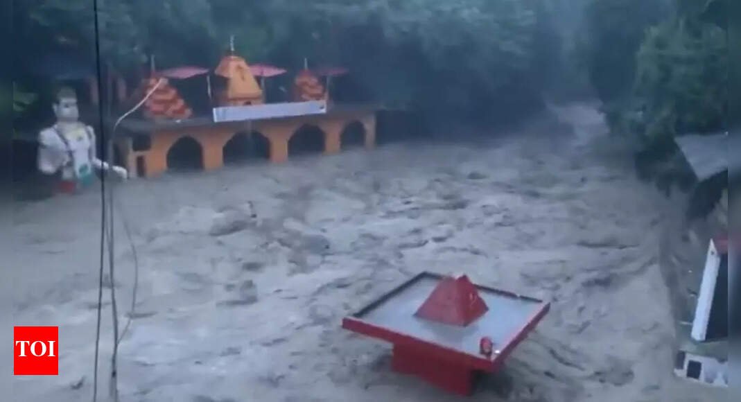 uttarakhand-rains:-cloudburst-hits-dehradun;-tamsa-river-swells,-tapkeshwar-mahadev-temple-inundated