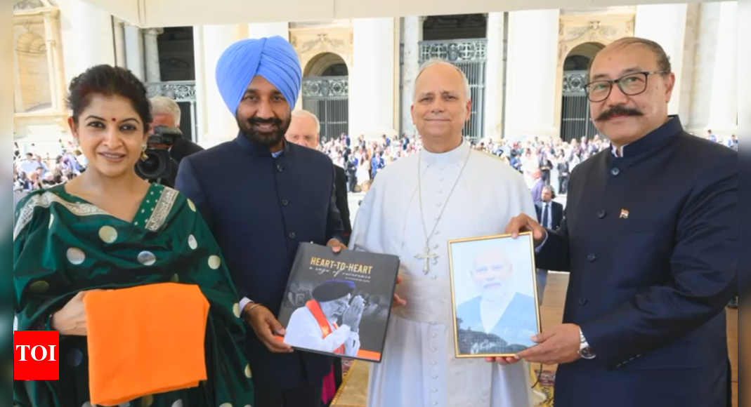 vatican:-pope-blesses-pm-modi-on-75th-birthday;-prays-for-his-long-life-and-good-health