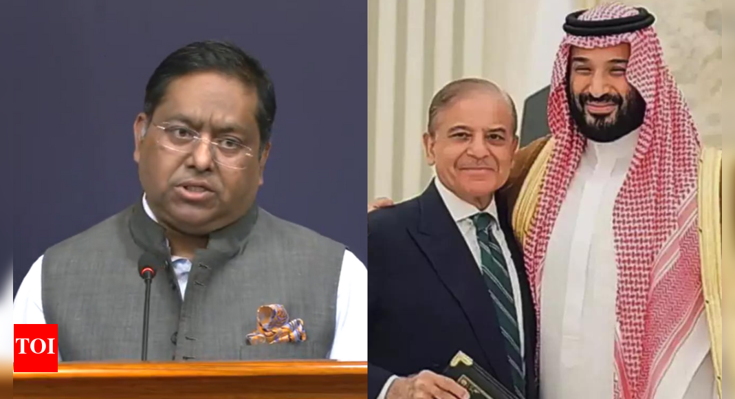 ‘keep-mutual-interests-in-mind’:-mea-message-to-saudi-arabia,-pak;-pact-raises-alarm