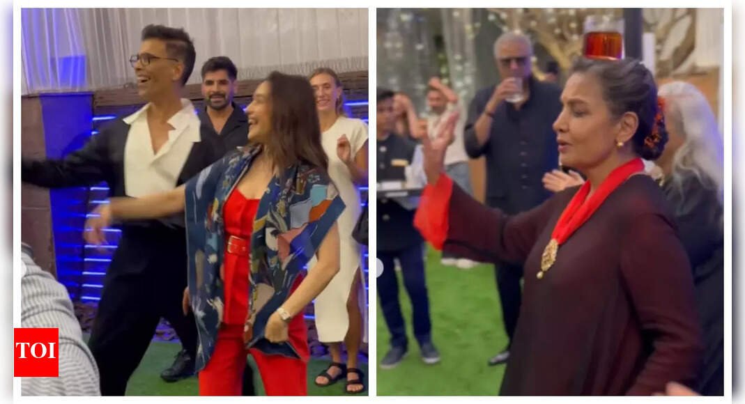madhuri-dixit,-karan-johar-dance-to-‘dafliwale’,-shabana-azmi-pulls-off-bobby-deol’s-‘jamal-kudu’-dance-move-–-watch-videos