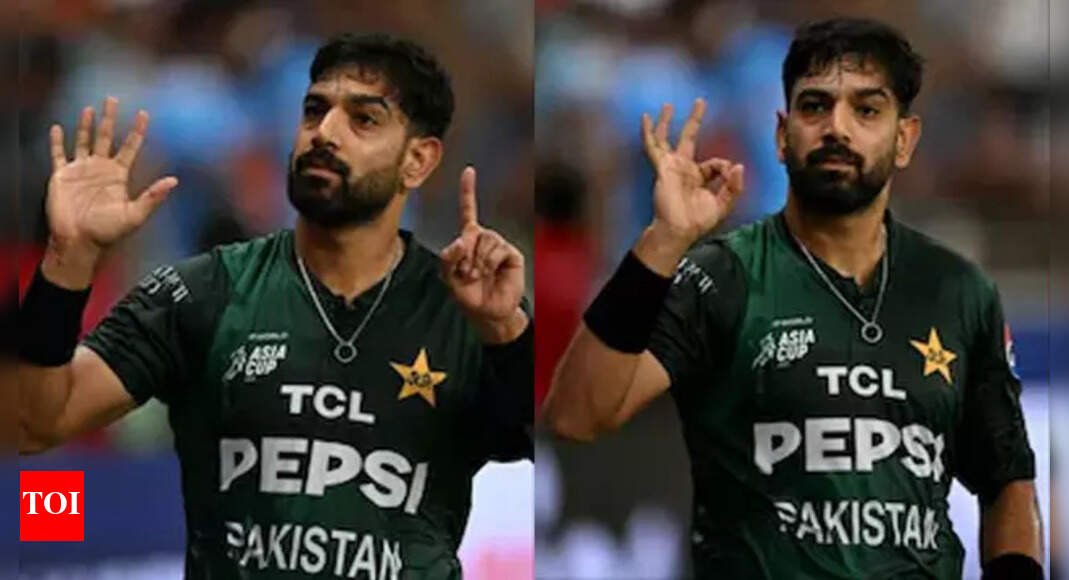 haris-rauf-sparks-outrage-with-‘6-0’-gesture-at-indian-fans-during-fiery-india-vs-pakistan-asia-cup-clash-–-watch
