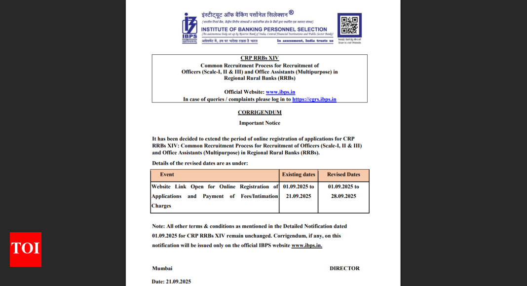 ibps-rrb-registration-window-2025-deadline-extended:-check-direct-link-to-apply-and-other-details-here