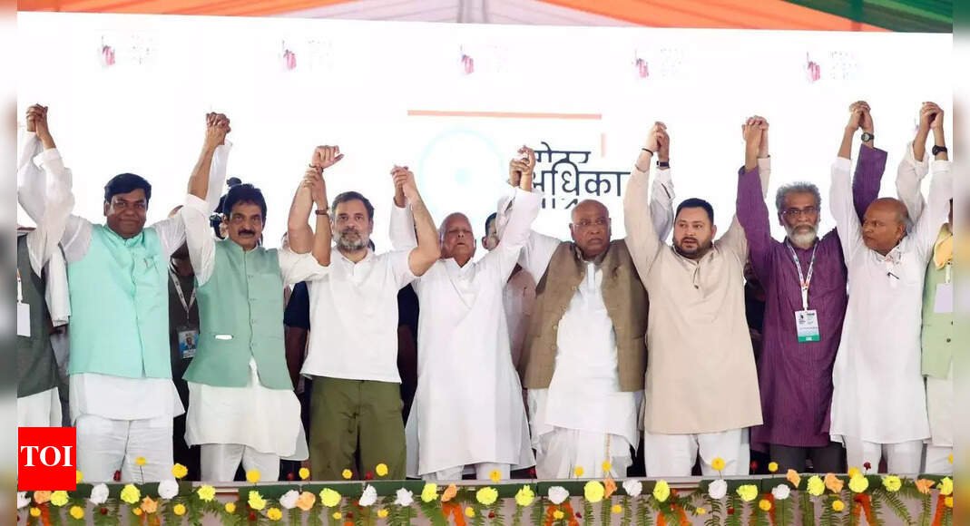 mahagathbandhan-in-bihar:-will-seat-sharing-arithmetic-overshadow-vote-yatra-chemistry?