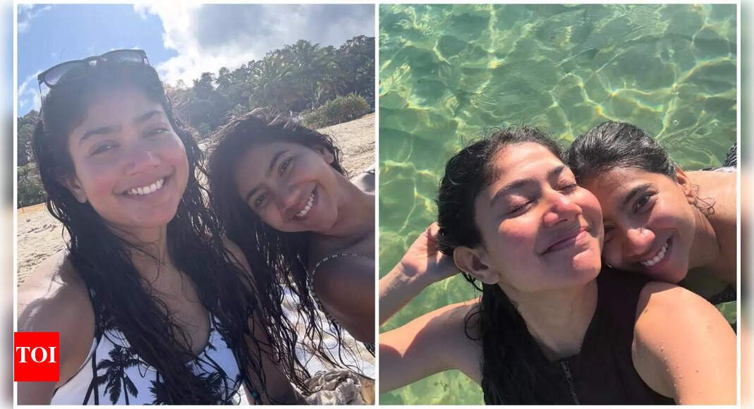 sai-pallavi-gets-trolled-for-wearing-a-swimsuit-during-beach-vacation-with-sister-pooja-kannan,-fans-come-to-her-defence