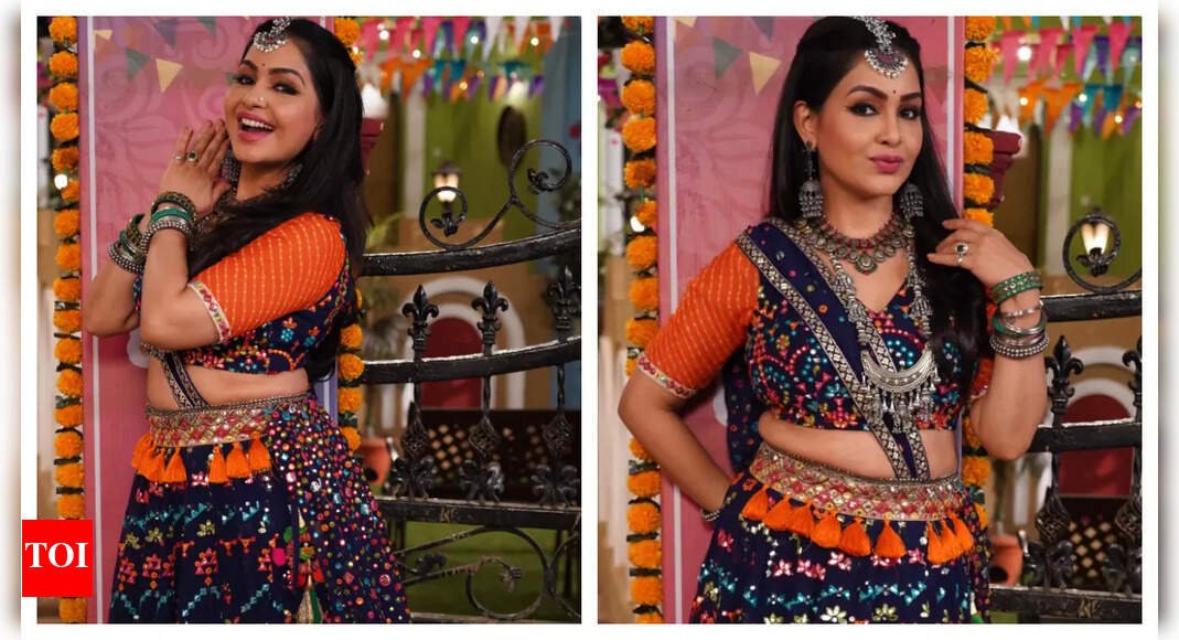 shubhangi-atre-adds-her-dance-magic-to-navratri-celebrations-in-bhabiji-ghar-par-hai!;-says-‘i-helped-design-the-steps’