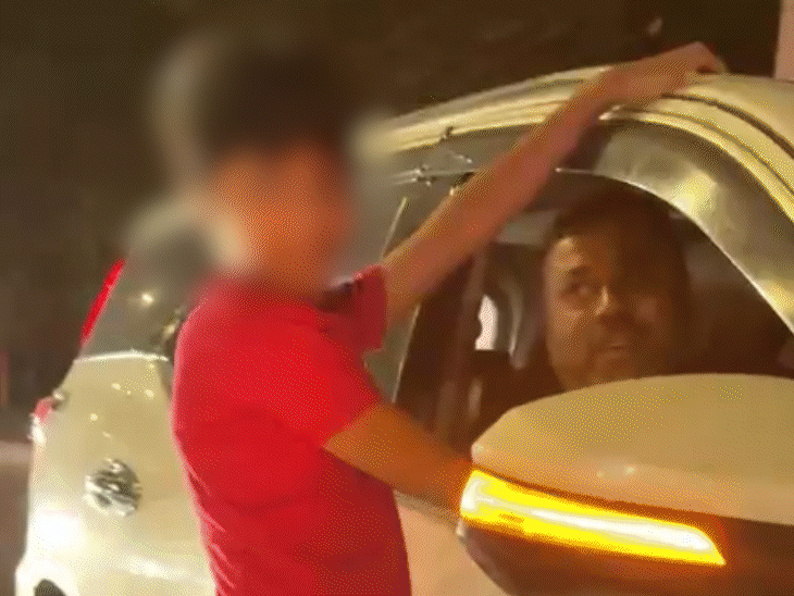 father-dangles-9-year-old-son-outside-moving-car-in-ujjain:police-intercept-vehicle,-man-apologises-and-says,-‘was-doing-it-for-fun’;-legal-action-to-follow