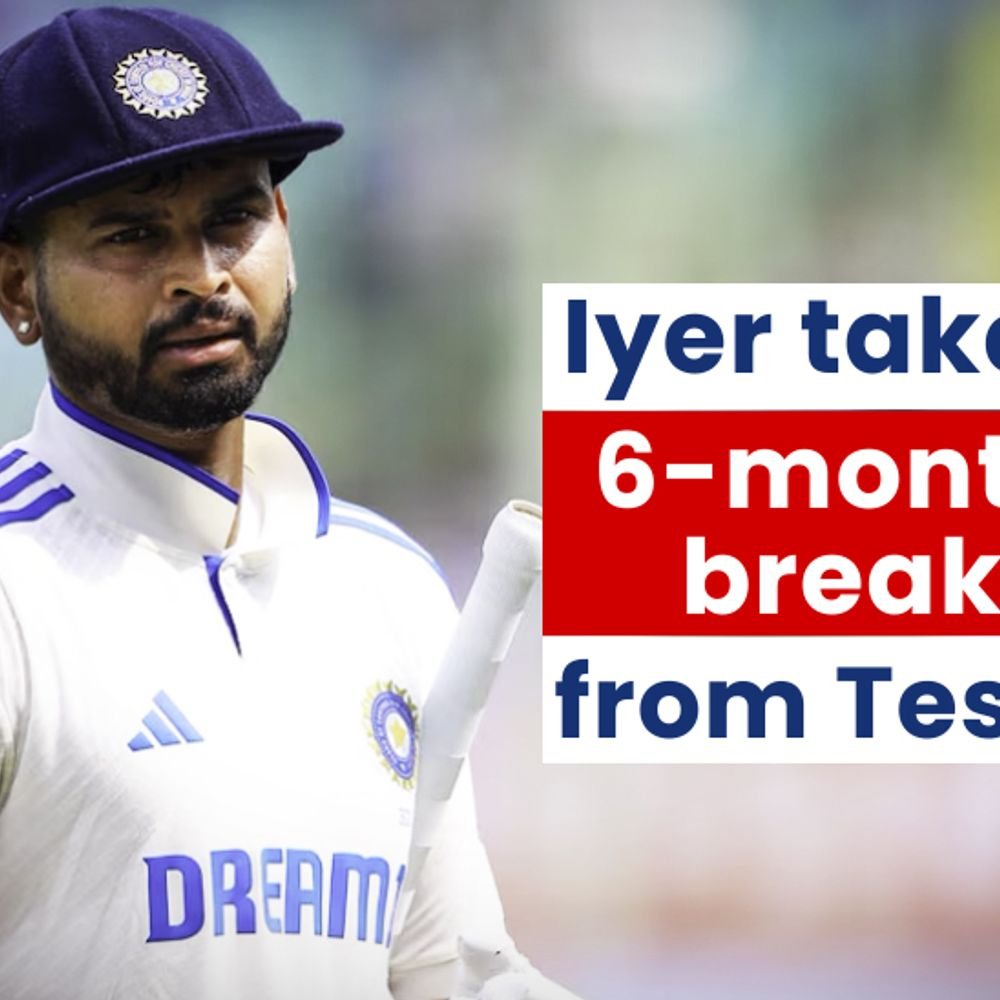 bcci-confirms-shreyas-iyer’s-6-month-break-from-test-cricket:indian-batsman-wishes-to-‘work-on-fitness’,-will-captain-india-a-in-one-day-series-vs-australia-a
