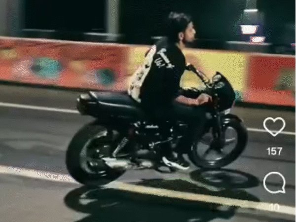 bike-stunts-resurface-on-jabalpur-flyover:police-catch-youth-performing-dangerous-stunts,-make-him-do-squats