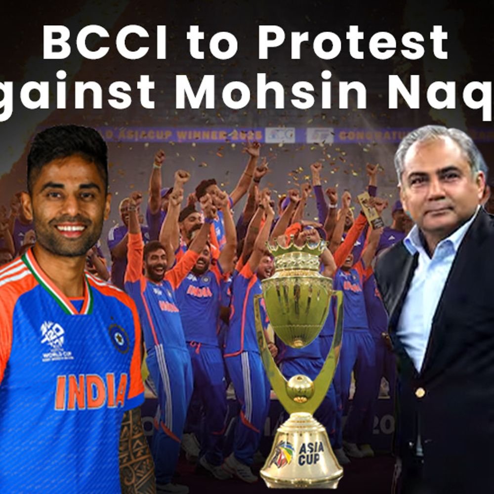 bcci-to-lodge-protest-against-mohsin-naqvi:pcb-president-runs-away-with-india’s-trophy;-suryakumar-to-donate-his-₹28-lakhs-match-fees