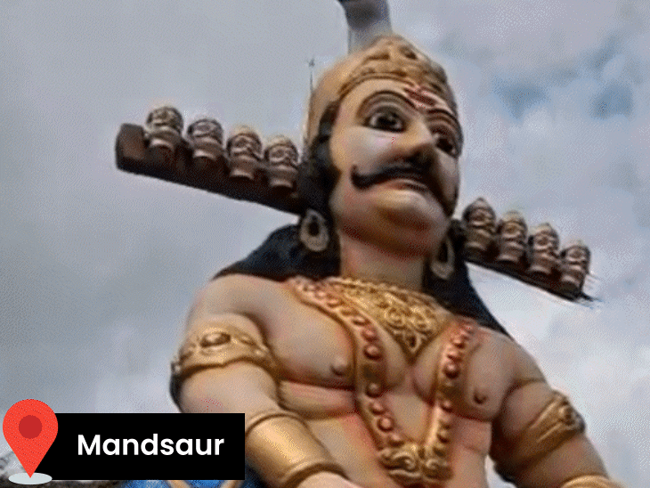 unique-ravana-worship-seen-in-3-states:in-mp,-up-and-rajasthan,-ravana-is-revered-as-a-son-in-law-or-deity;-not-burnt