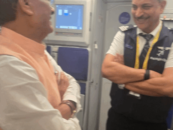 bjp-mp-flies-flight,-earns-shivraj’s-praise:union-minister-calls-such-people-rare-after-hearing-hindi-announcement;-applauding-courage-and-dedication-publicly