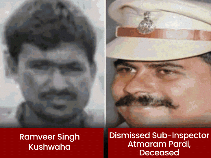 dismissed-si-arrested-48-hours-after-floral-welcome-in-guna:absconding-for-two-years-in-atmaram-pardi-case;-police-team-rehearsed-for-two-days-to-capture-him
